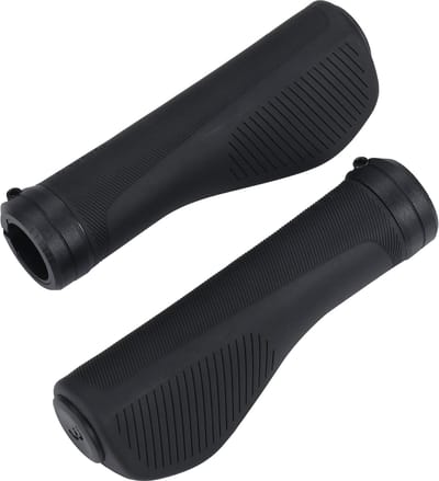 BBB Cycling SteadyComfort Ergonomische Handvatten Fiets – 135mm 30-32OD – Zwart - BHG-110