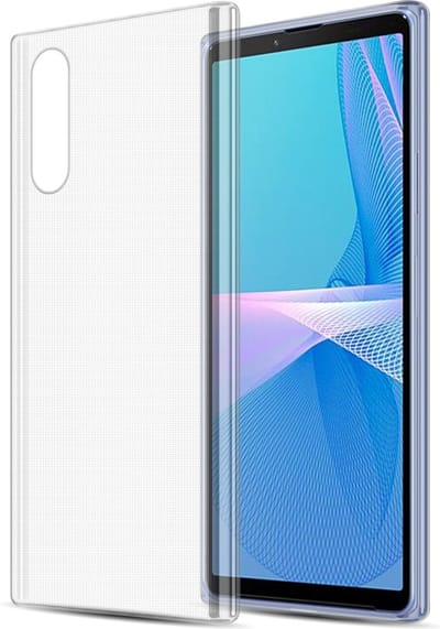 Cadorabo Hoesje geschikt voor Sony Xperia 10 III in VOLLEDIG TRANSPARANT - Beschermhoes gemaakt van flexibel TPU Silicone Case Cover