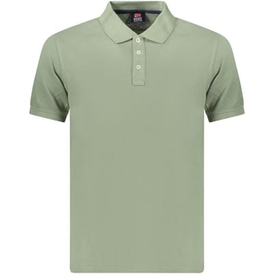 Noorwegen 1963 Groene Katoenen Heren Polo