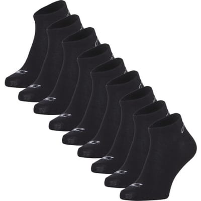 O'Neill Heren / Dames Sneakersokken 9-Pack Zwart - Maat 39-42