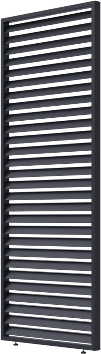 Horizontaal decopaneel voor pergola 93cm (lengte) x 233.5cm (hoogte) RAL 7016 antraciet