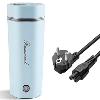 Draagbare Mini Elektrische Waterkoker 350ml - Snelle Kookcapaciteit voor Thuis en Reizen