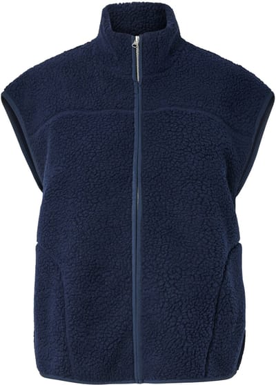 PIECES - PCSADIA TEDDY VEST NOOS BC - Dames - Gewatteerde jassen