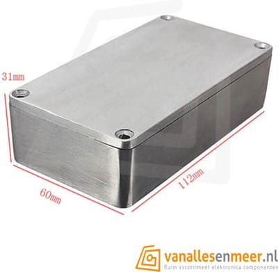 Aluminium Behuizing 111x60x31 1590B