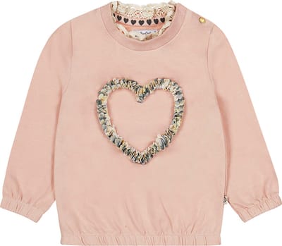 Dirkje Trui Heart Blushed Pink 56