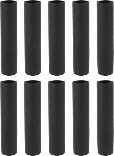 Fitness Handgrepen - Grip Covers - Comfortabel Trainen - Voorkomt Blaren - 10 Stuks - Zwart