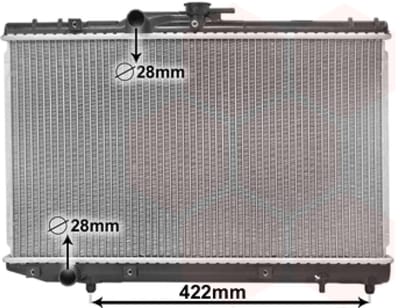 Van Wezel - RADIATOR VOOR TOYOTA STARLET P90 1996-1999 1640011350