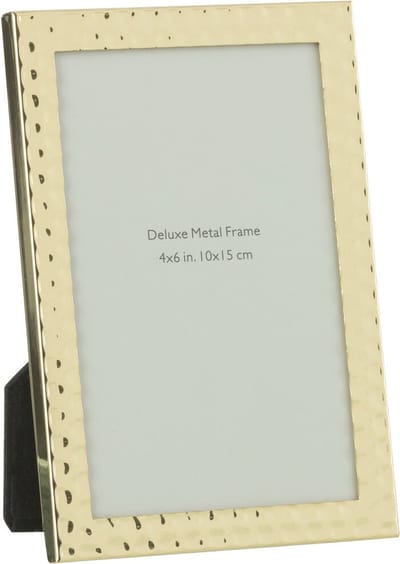 J-Line fotolijst Gehamered Boord - metaal - goud - small - 2 stuks