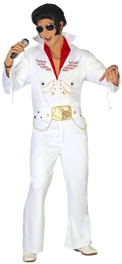 Fiestas Guirca - Volwassenkostuum King of Rock L (52-54) - Carnavalskleding - Carnaval - carnavalskleding 2027 - Carnaval kostuum