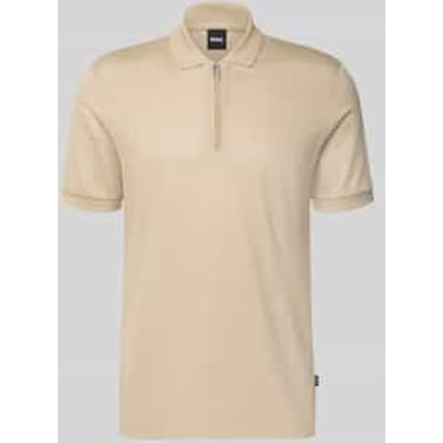 regular fit poloshirt van mix van katoen en lyocell model 'H-PARAS 70'