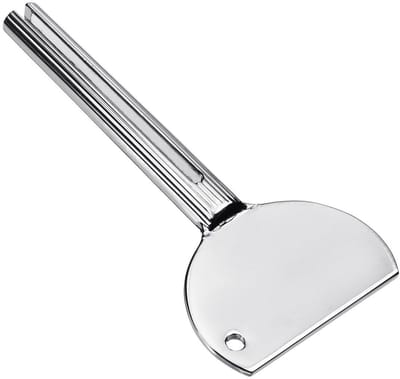 Ulanax® | Tandpasta tube uitknijper - Tubeknijper - Squeezer - Badkamer-gadgets - Metaal - Zilverkleurig