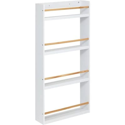 Atmosphera te boekenkast kinderkamer 4 etages - Wit - Hout