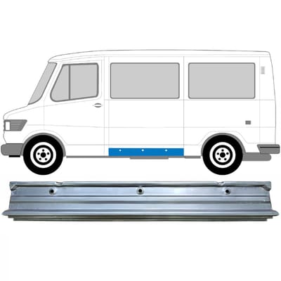 Binnenste reparatie dorpel voor Mercedes T1 207-410 1977-1995 / Links
