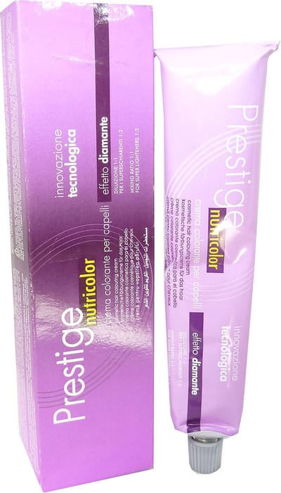 Erreelle Italia Prestige Nutricolor Haarkleuring Creme Permanent 100ml - 07.5 Mahogany Blonde / Mahagoni Blond