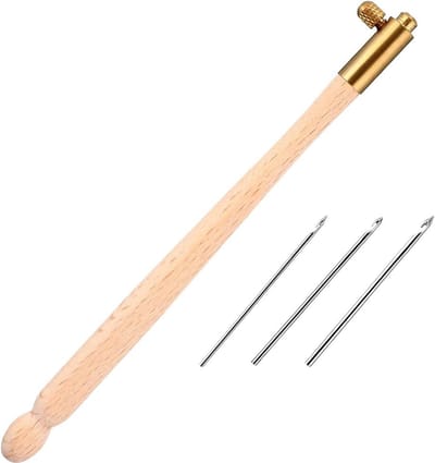 Famanu – Franse tambour haak set met verwisselbare naalden voor borduren