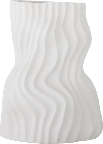 Bloomingville Vaas Sahal wit 25cm