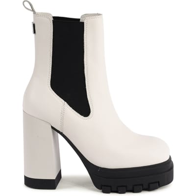 Chelsea Boots Met Blokhak