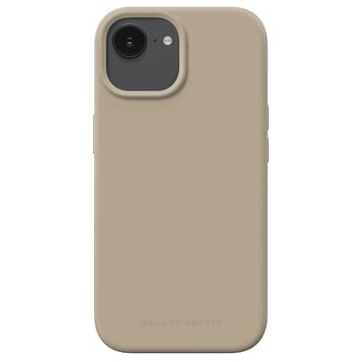 iDeal of Sweden Silicone Case geschikt voor Apple iPhone 17e / 16e / 15 / 14 / 13 - Beige