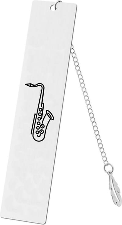 Akyol - saxofoon boekenlegger - Saxofoon - cadeau muziekliefhebber - leuk cadeau voor je vriend om te geven - verjaardag muzikant