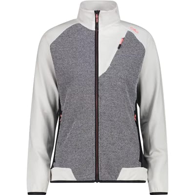 Hybride technische fleece met rits vrouw CMP