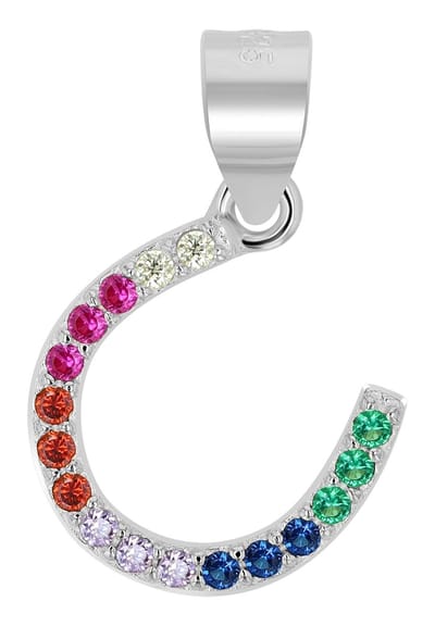 AKZENT Akzent Dames hanger "Phylicia" uit 925 Sterlingzilver, gerhodineerd, duurzaam