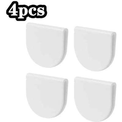 4 stuks douchegordijnclips winddicht fixeerhouder gordijnclips antislip lakenclip woondecoratie 4pcs
