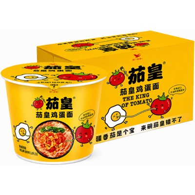 Uni-President Egg Noodles (Bak) 120 g x 12 (Volledige doos)