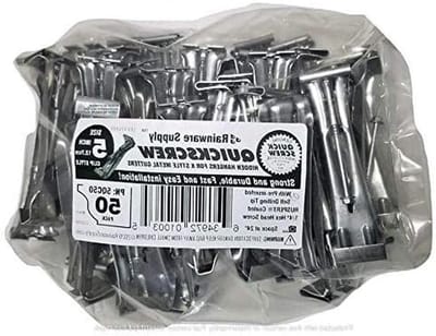 Regengoot Haken - Goot Hangers - Dakgoot Bevestiging - Verborgen Montage - 22.9 x 10.2 x 15.2 cm - Aluminium