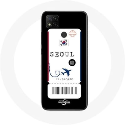Xiaomi Redmi 9C Case Seoul-vliegticket