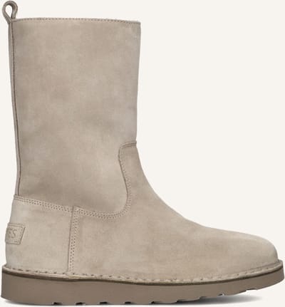 Shabbies Palissa Mia High Zip Boots Dames - Beige - Maat 37