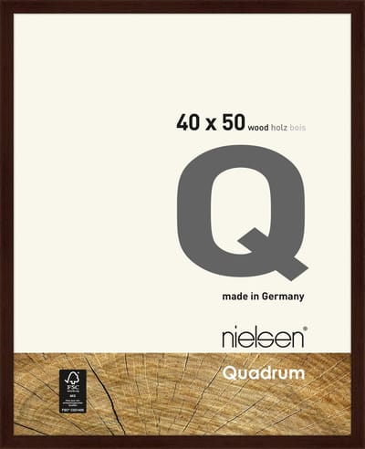 Nielsen Quadrum Houten Wissellijst Wenge 40x50cm