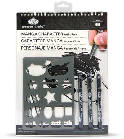 Royal & Langnickel - Manga karakter artist pack schetsboek - RD514