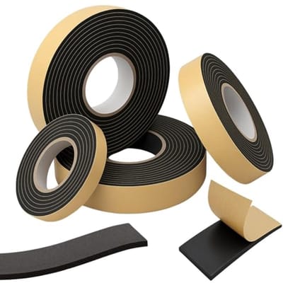 Zelfklevende EPDM Afdichtingstape 10m | 50mm x 1mm | Perfect voor Ramen en Deuren