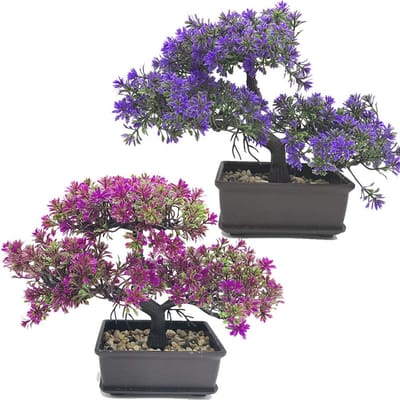 Kunstmatige Bonsai Boom - Kunstplanten voor Kamer en Tuin Decoratie