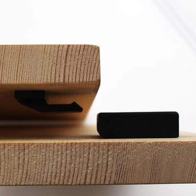 4 pièces Équerre d'angle en plastique Loquets à moraillon pour meubles ou Verrous à charnière Boucle de fixation ion Garde-robe Raccord de support à enclenchement