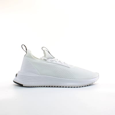 Puma AVID Knit Wit Textiel Heren Veterschoenen 369346 02