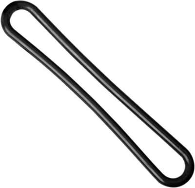 ProPlus Spanrubber - Ø 8 mm - 20 cm - Zwart - Ideaal voor Kamperen en Aanhangwagens