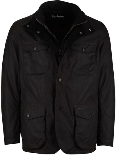 BARBOUR Ogston Wax Jacket Jassen Heren - Winterjas - Bruin - Maat XL