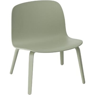 Muuto - Visu Lounge stoel - nevelgroen