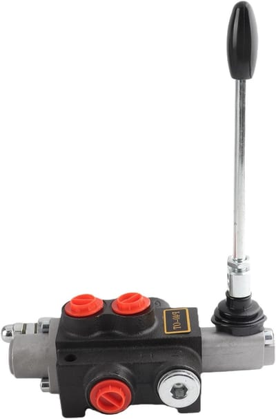Dubbelwerkende Hydraulische Stroomregelklep, Verstelbare Ontlastklep voor Tractoraccessoires, Duurzaam en Betrouwbaar