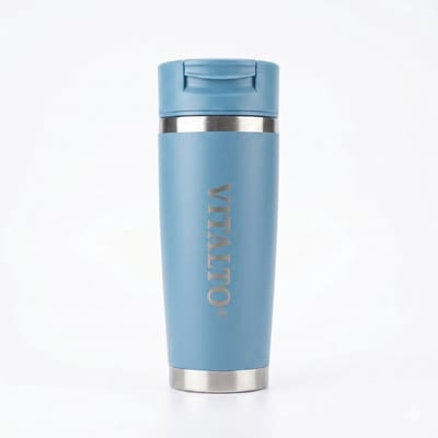 VITALTO - Draagbare Blender - Portable Blender - Blender To Go - Smoothie maker - BPA vrij -700ML-USB-C Oplaadbaar-Blauw