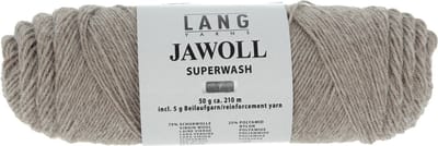Lang Yarns Jawoll Superwash - 45 lichtbruin mix - Sokkenwol Garen