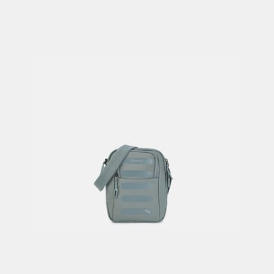 Hedgren RELAX verticale crossbodytas met RFID-bescherming – Waterafstotend – Gerecycled mate- Greyy-Green