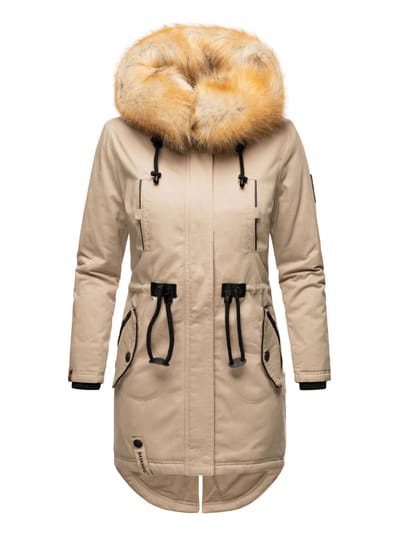 Navahoo Dames Winterjas Bombi – Premium Collectie met Afneembare Bontkraag