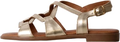 Alénoa platte leren sandalen