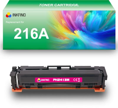 INKFIND 216A (W2413A) Magenta tonercartridge compatibel met HP 216A (W2413A) Magenta toner cartridge - 1-pack Magenta
