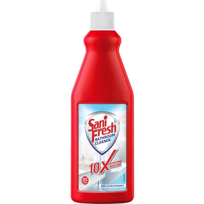 Sani Fresh Badkamerreiniger 1L Geavanceerde Dikkere Formulering Doodt Bacteriën Verwijdert Vlekken