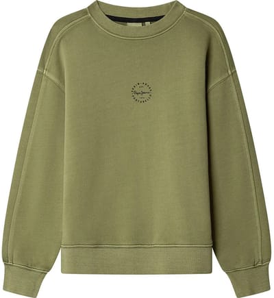 Pepe Jeans William Sweatshirt Groen 10 Years Jongen