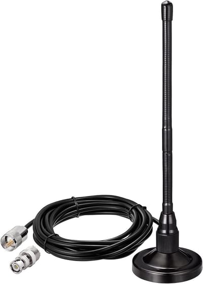 27MHz CB Draadloze Antenne voor Mobiele Radio met Magnetische Voet en Flexibele Whip