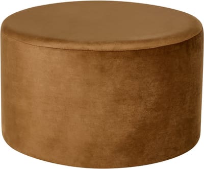 MILLEN - Poef - Goudbruin - Fluweel